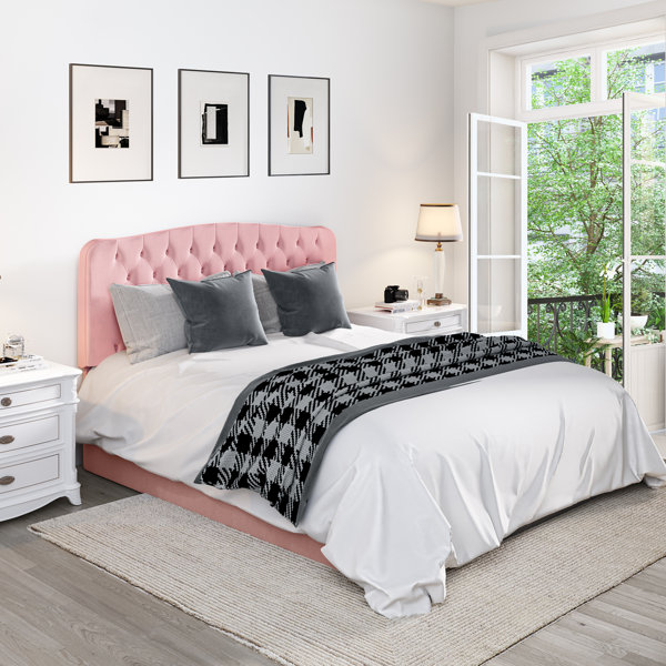 Willa Arlo Interiors Sherika Full/Queen Upholstered Panel Headboard